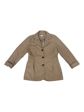Chico’s Tan Jacket Peacoat